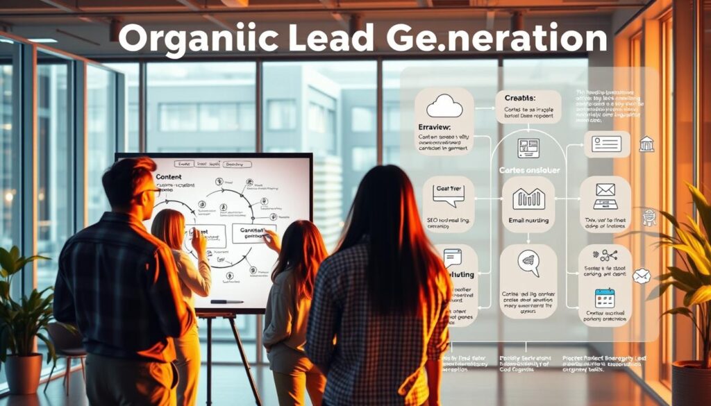 Génération de leads organique stratégie marketing