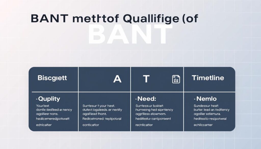 Méthode BANT de qualification des leads