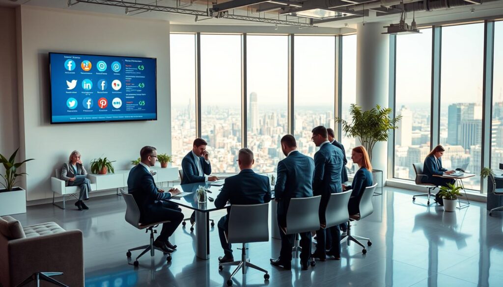 Réseaux sociaux B2B marketing