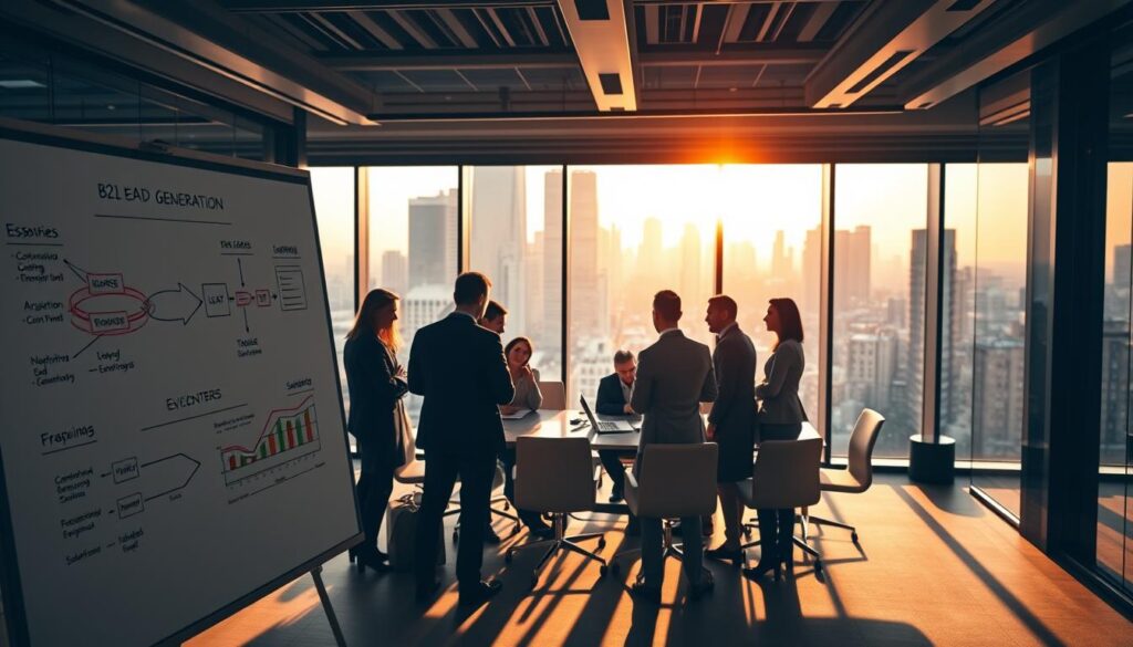 Stratégie de génération de leads B2B